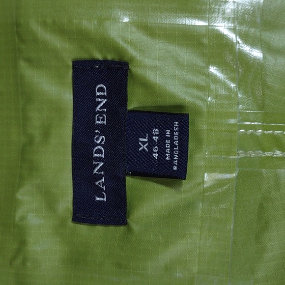 Land's End Rip-Stop Nylon Hooded Windbreaker Jacket - Picture 7 of 11